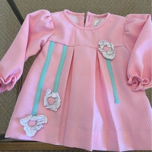 Cecil and Lou pink flower top